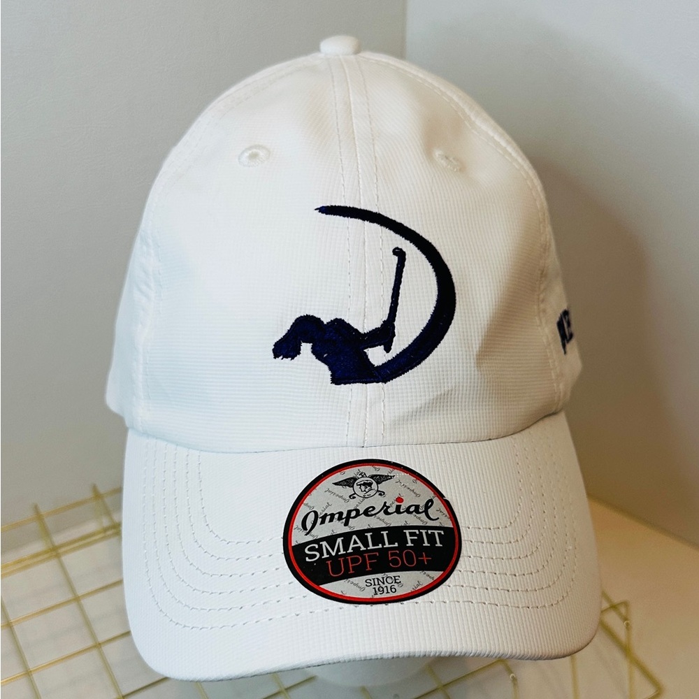 Women’s NWT White and Blue Peggy Kirk Bell
Girls Golf Tour Hat Cap Adjustable